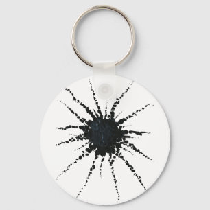 Abstract in tape en briefvormen 3 sleutelhanger