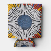 Abstract in tape—Starburst Blikjeskoeler (Voorkant)