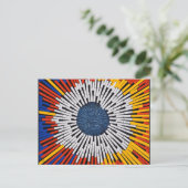 Abstract in tape—Starburst Briefkaart (Staand voorkant)