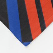 Abstract in tape—Starburst Fleece Deken (Hoek)