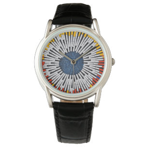 Abstract in tape—Starburst Horloge