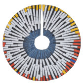 Abstract in tape—Starburst Kerstboom Rok (Voorkant)