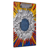 Abstract in tape—Starburst Klembord (Rechts)