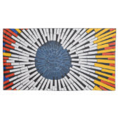 Abstract in tape—Starburst Kussensloop (Voorkant-Links)