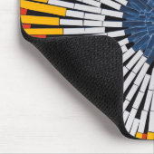 Abstract in tape—Starburst Muismat (Hoek)