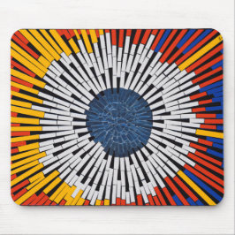 Abstract in tape—Starburst Muismat