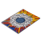 Abstract in tape—Starburst Notitieboek (Linkerzijde)