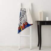 Abstract in tape—Starburst Sherpa Deken (In situ)