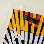 Abstract in tape—Starburst Strandlaken (In situ)