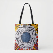 Abstract in tape—Starburst Tote Bag (Voorkant)