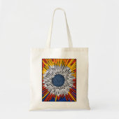 Abstract in tape—Starburst Tote Bag (Voorkant)