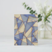 Abstract in vervagen briefkaart (Staand voorkant)