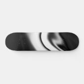 Abstract in zwart-wit persoonlijk skateboard (Horizontaal)