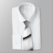 Abstract in zwart-wit stropdas (Gebonden)