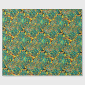 abstract Indiase look bakstenen patroon sari desig Cadeaupapier (Vlak)