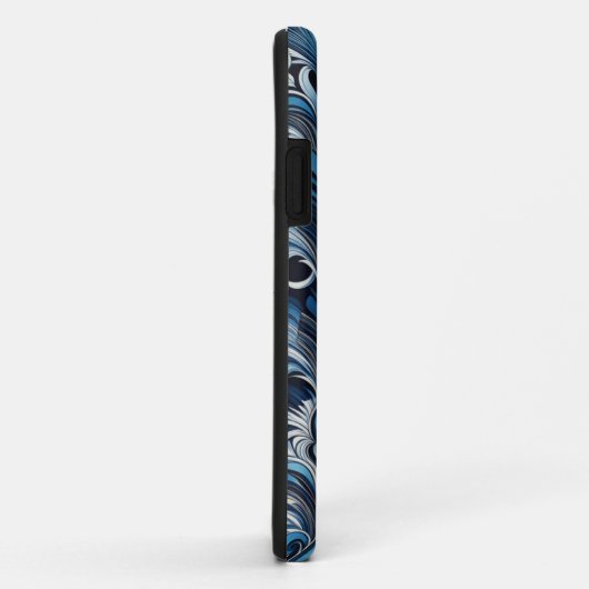 Abstract Indigo #1 Case-Mate iPhone Case (Achterkant/rechts)