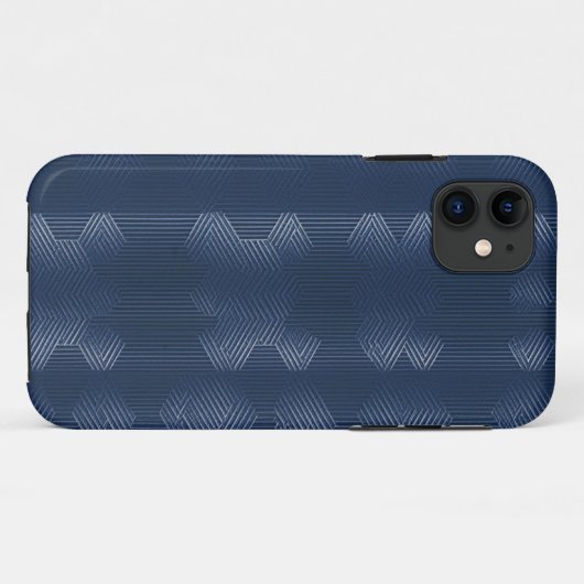 Abstract Indigo #2 Case-Mate iPhone Case (Achterkant (horizontaal))