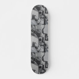 Abstract industriële afbeelding persoonlijk skateboard