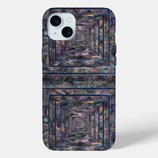 Abstract Infinity Pattern iPhone 15 Plus-Hoesje Case-Mate iPhone Case (Achterkant)