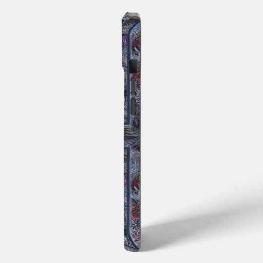 Abstract Infinity Pattern iPhone 15 Plus-Hoesje Case-Mate iPhone Case (Achterkant / Links)