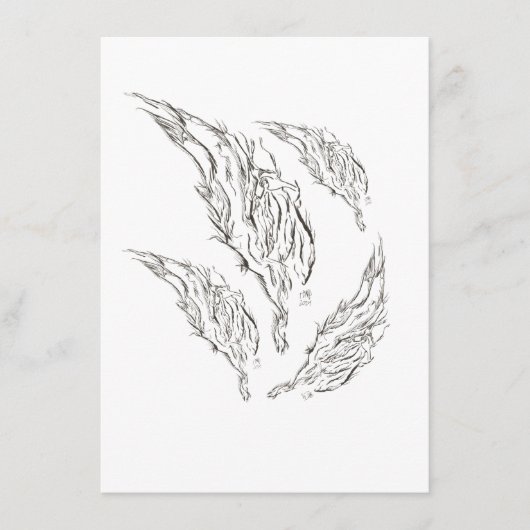 abstract informatiekaartje (Voorkant)