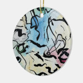 Abstract Ink Keramisch Ornament (Links)