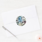 Abstract Ink Ronde Sticker (Envelop)
