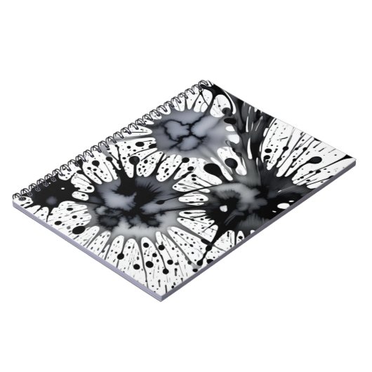 Abstract Inkburst-Notitieboek Notitieboek (Linkerzijde)