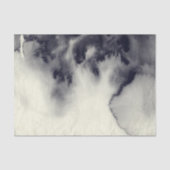 Abstract inktschilderij op grijze papiertextuur. tissuepapier (Voorkant)