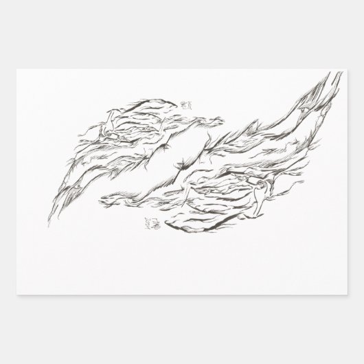 abstract inpakpapier vel (Voorkant 3)