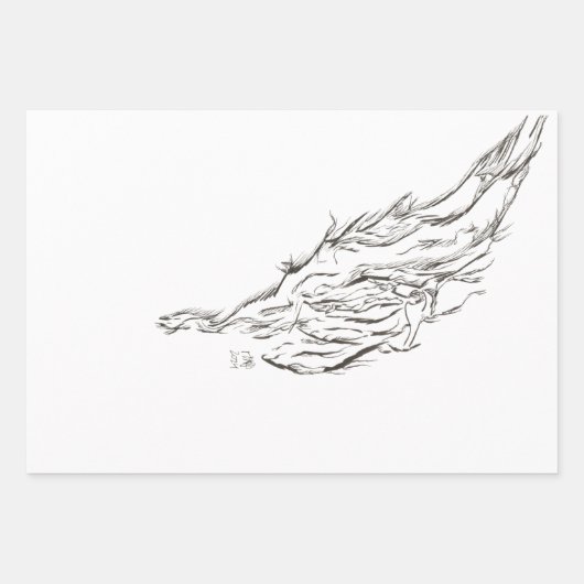 abstract inpakpapier vel (Voorkant 2)