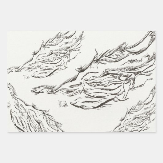 abstract inpakpapier vel (Voorkant)