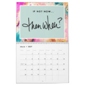 Abstract Inspirerend van de Verfdraai Citaten Mono Kalender (Mar 2027)