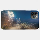 Abstract Intentional Camera Movement Night Light T Case-Mate iPhone Case (Achterkant (horizontaal))
