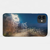 Abstract Intentional Camera Movement Night Light T Case-Mate iPhone Case (Achterkant (horizontaal))