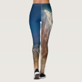 Abstract Intentional Camera Movement Night Light T Leggings (Achterkant)