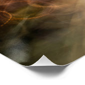 Abstract Intentional Camera Movement Night Light T Perfect Poster (Hoek)