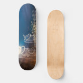 Abstract Intentional Camera Movement Night Light T Persoonlijk Skateboard (Voorkant)