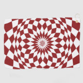 Abstract interieurontwerp golfhanddoek (Horizontaal)