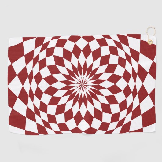 Abstract interieurontwerp golfhanddoek (Horizontaal)