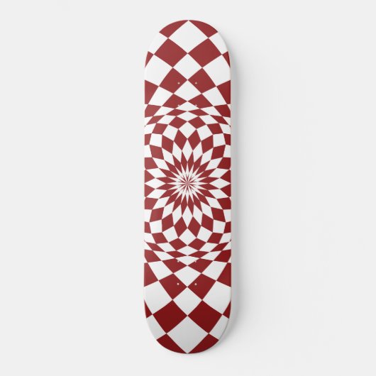 Abstract interieurontwerp persoonlijk skateboard (Voorkant)