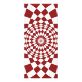 Abstract interieurontwerp reclamekaart (Voorkant)