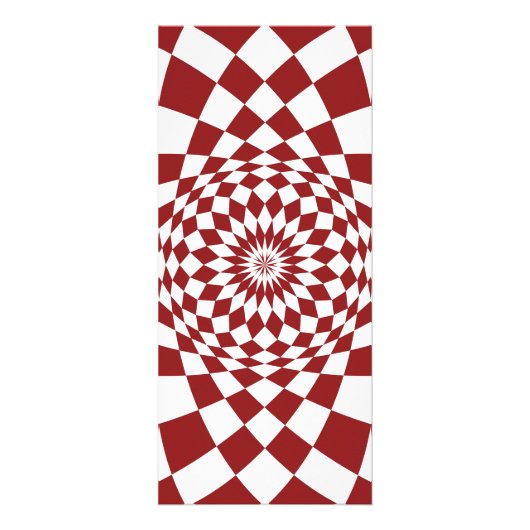 Abstract interieurontwerp reclamekaart (Achterkant)