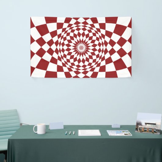 Abstract interieurontwerp spandoek (Beurs)
