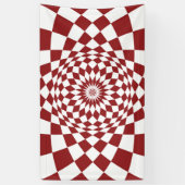 Abstract interieurontwerp spandoek (Verticaal)