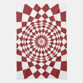 Abstract interieurontwerp theedoek (Verticaal)