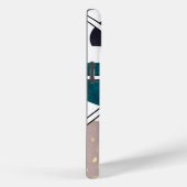 Abstract iphone 15 case design (Achterkant / Rechts)