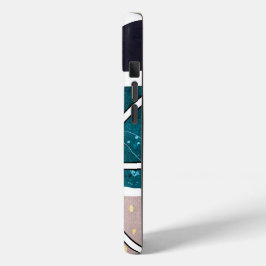 Abstract iphone 15 case ontwerp