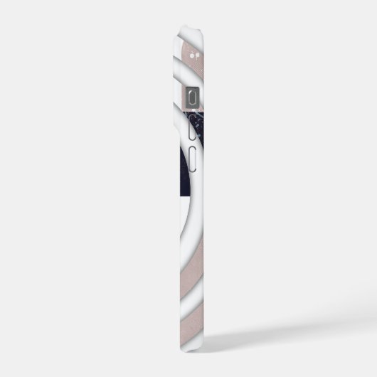 Abstract Iphone 15 pro Case Design iPhone Hoesje (Linkerkant)