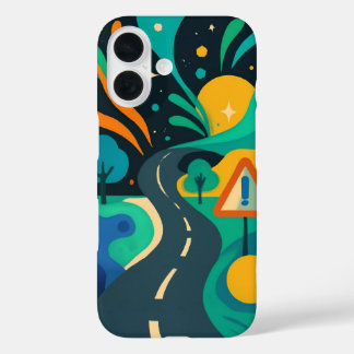 Abstract iPhone 16 Hoesje ontwerp"